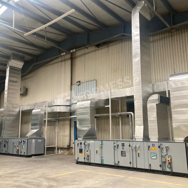 electrical room air handling unit, air handling unit application, electrical room cooling, industrial HVAC conditioning, HVAC solution, energy efficient air conditioning, facility climate control, mechanical system application, critical room cooling, FORMESS AHU,