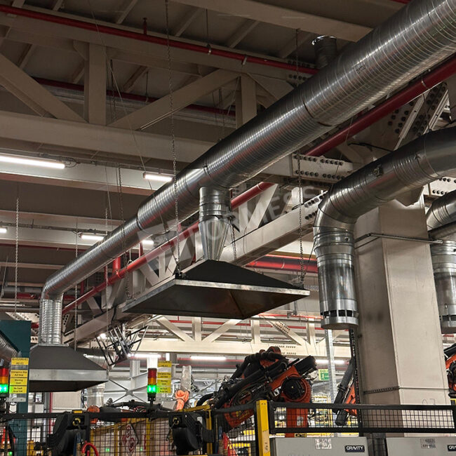 welding fume extraction system, smart extraction system, welding fume control,