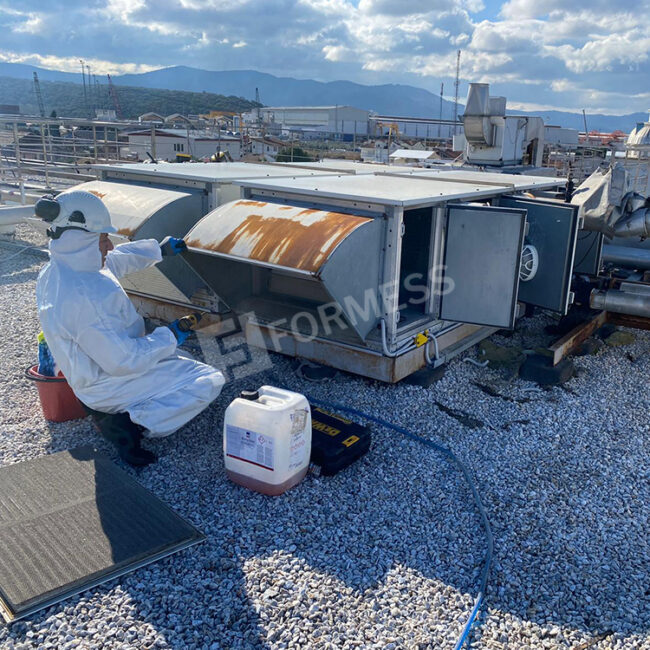 air handling unit general maintenance, AHU maintenance service, industrial HVAC control, AHU performance improvement,